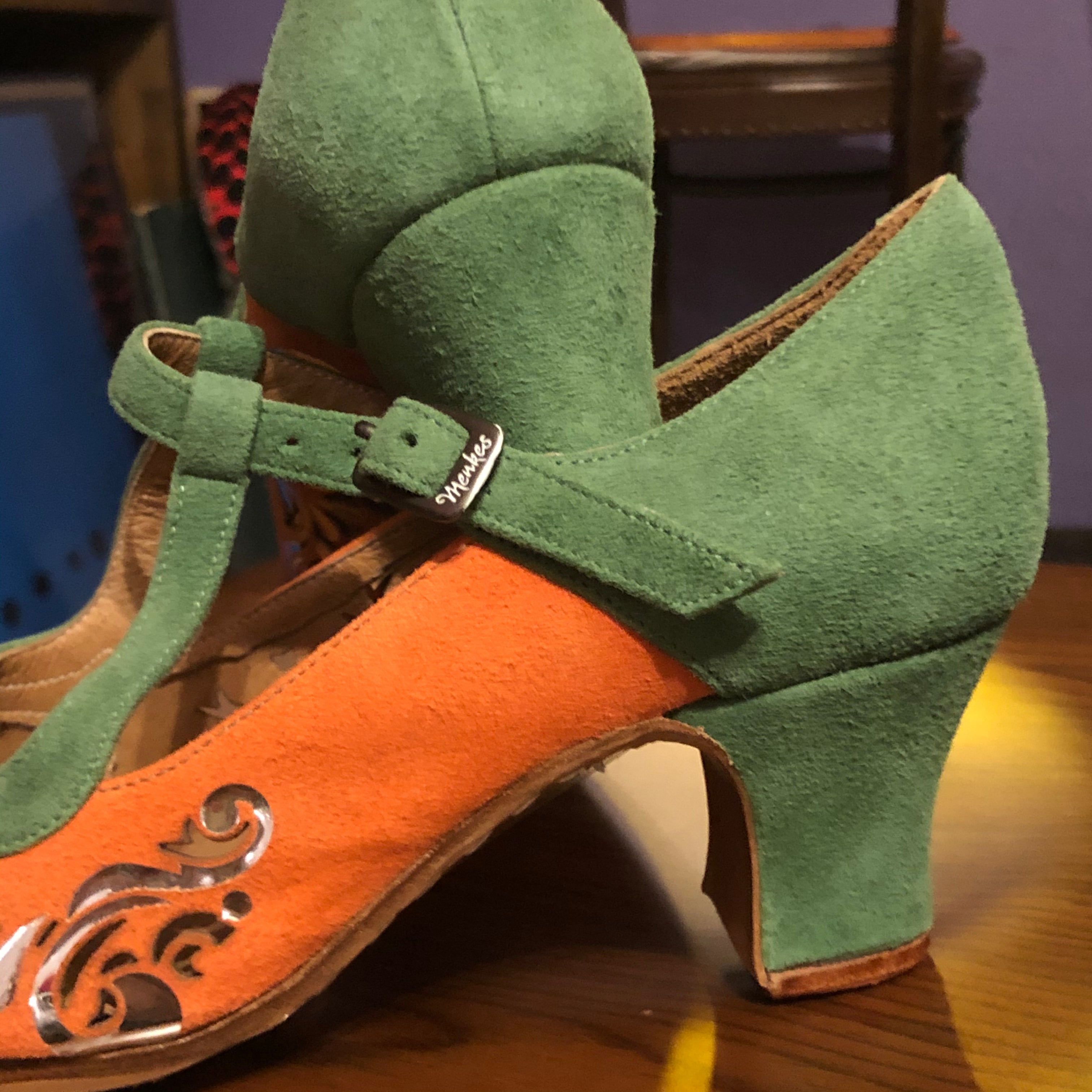 オーダーレアモデル!1足限定Menkes製フラメンコ シューズ オーダーレアモデル!1足限定Menkes製フラメンコ シューズ