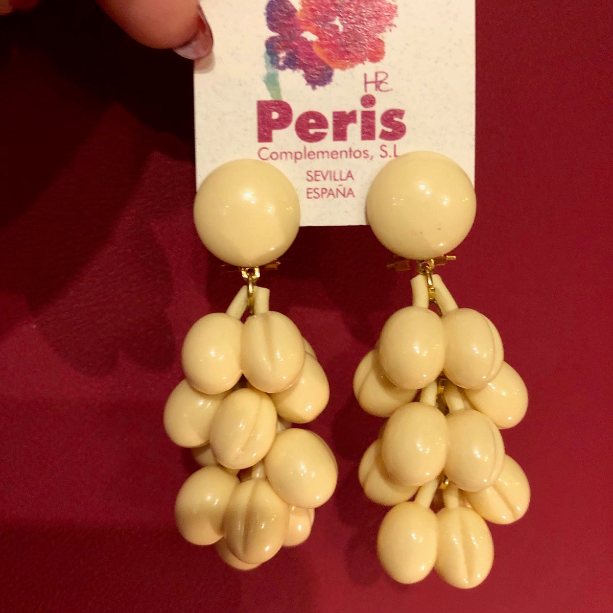 フラメンコ アクセサリー フラメンコ ピアス イヤリング Uvas
